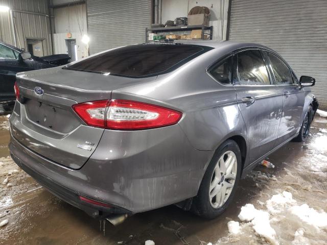 3FA6P0HR5DR383227 - 2013 FORD FUSION SE GRAY photo 3