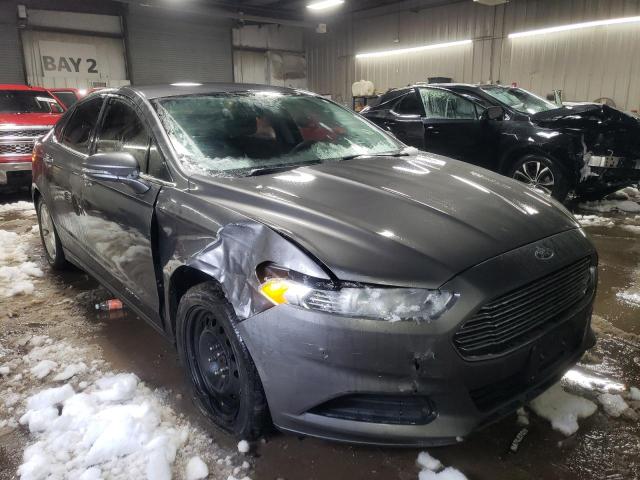 3FA6P0HR5DR383227 - 2013 FORD FUSION SE GRAY photo 4