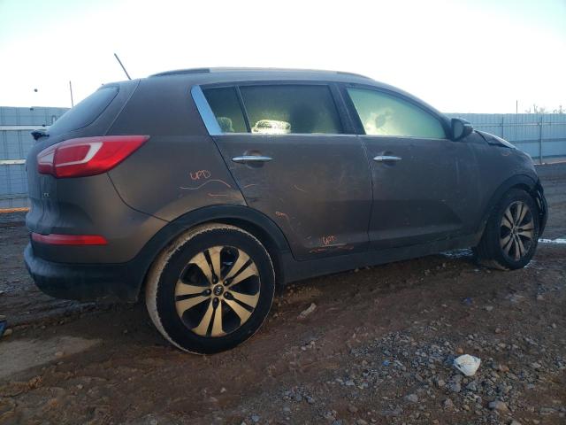 KNDPC3A20B7019598 - 2011 KIA SPORTAGE EX BROWN photo 3