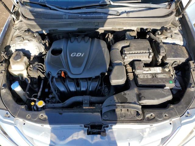 5NPEB4AC6CH329972 - 2012 HYUNDAI SONATA GLS SILVER photo 11