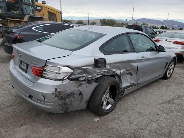 WBA3N9C56EF721189 - 2014 BMW 428 XI SILVER photo 3