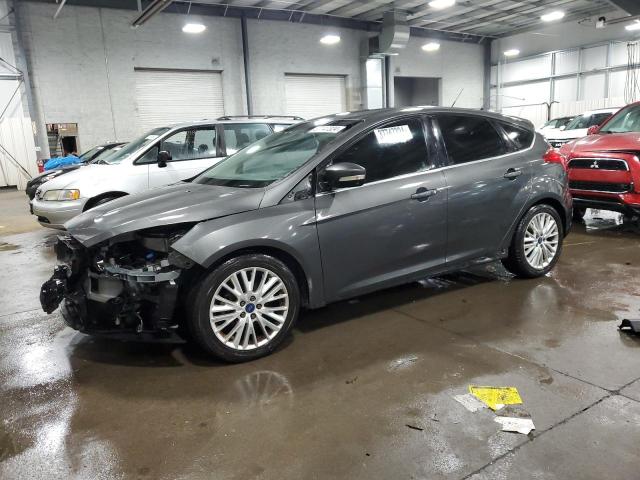 1FADP3N26FL287656 - 2015 FORD FOCUS TITANIUM GRAY photo 1