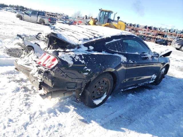 1FA6P8AM7G5319839 - 2016 FORD MUSTANG BLACK photo 3