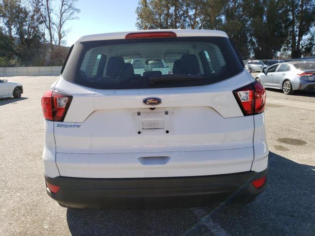 1FMCU0F70KUA06118 - 2019 FORD ESCAPE S WHITE photo 6