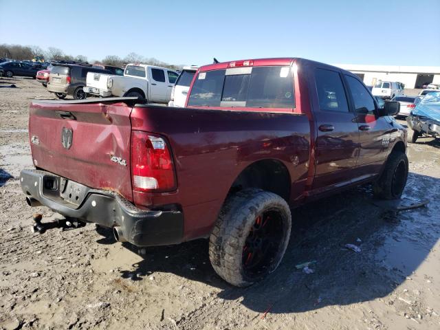 1C6RR7LT5KS708142 - 2019 RAM 1500 CLASS SLT Bordeaux photo 3