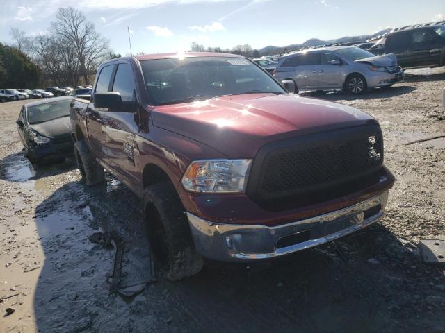 1C6RR7LT5KS708142 - 2019 RAM 1500 CLASS SLT Bordeaux photo 4