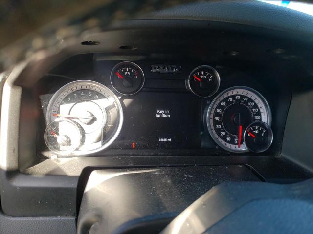 1C6RR7LT5KS708142 - 2019 RAM 1500 CLASS SLT Bordeaux photo 9