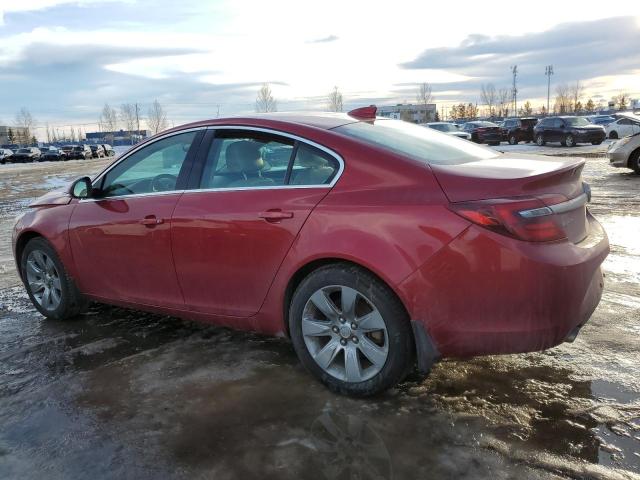 2G4GL5EX5F9147837 - 2015 BUICK REGAL RED photo 2