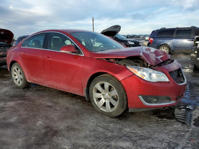 2G4GL5EX5F9147837 - 2015 BUICK REGAL RED photo 4