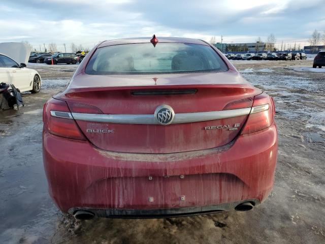 2G4GL5EX5F9147837 - 2015 BUICK REGAL RED photo 6