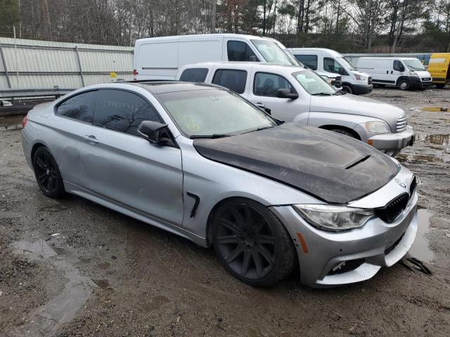 WBA3R1C50FK195530 - 2015 BMW 435 I SILVER photo 4