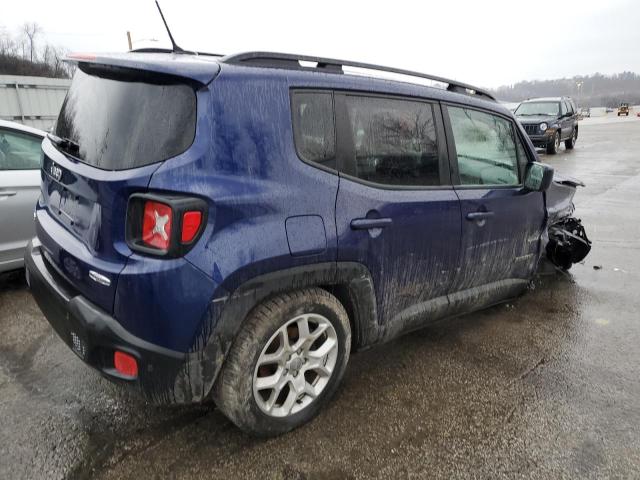 ZACCJBBB7HPG44394 - 2017 JEEP RENEGADE LATITUDE BLUE photo 3