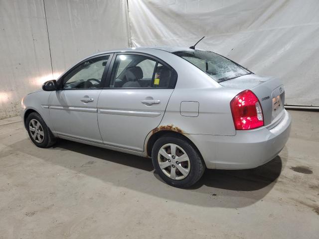 KMHCN46C79U322742 - 2009 HYUNDAI ACCENT GLS SILVER photo 2