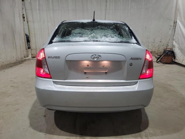 KMHCN46C79U322742 - 2009 HYUNDAI ACCENT GLS SILVER photo 6