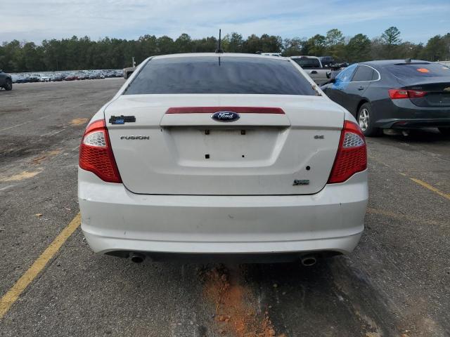 3FAHP0HG0AR259420 - 2010 FORD FUSION SE WHITE photo 6