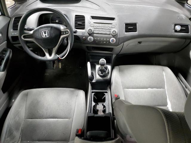 19XFA1E51AE007727 - 2010 HONDA CIVIC LX GRAY photo 8