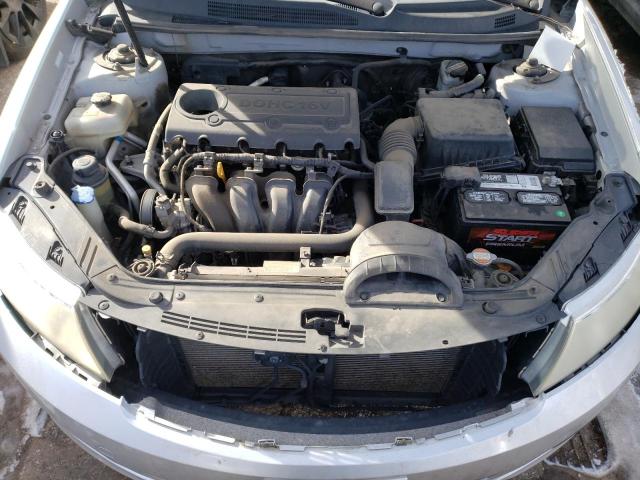 KNAGG4A80A5380982 - 2010 KIA OPTIMA LX SILVER photo 11