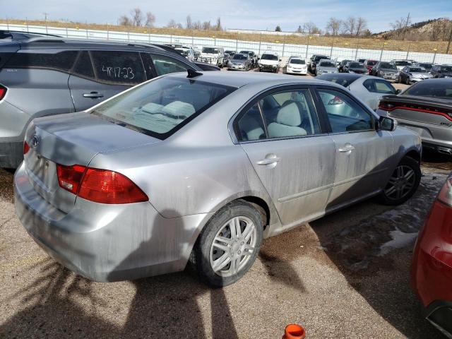 KNAGG4A80A5380982 - 2010 KIA OPTIMA LX SILVER photo 3