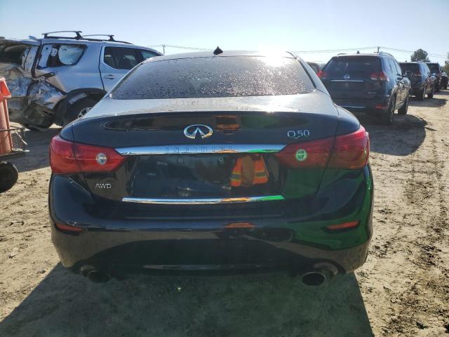 JN1BV7AR3EM701506 - 2014 INFINITI Q50 BASE BLACK photo 6