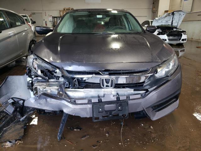 19XFC2F56JE014137 - 2018 HONDA CIVIC LX GRAY photo 5