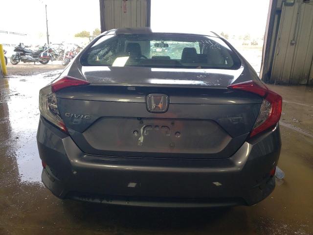 19XFC2F56JE014137 - 2018 HONDA CIVIC LX GRAY photo 6