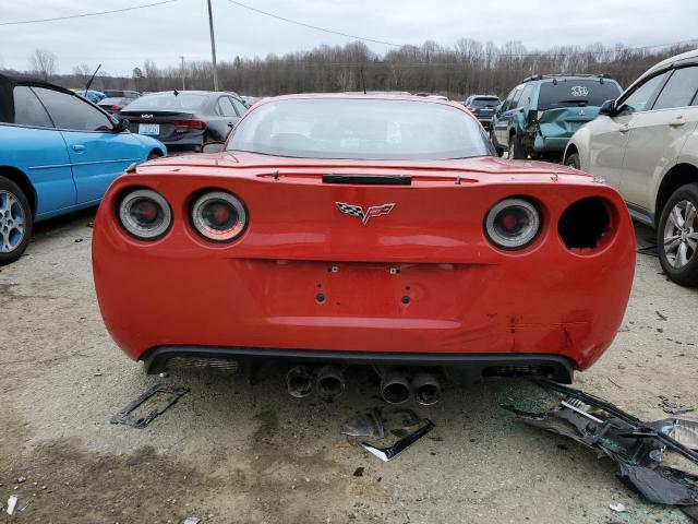 1G1YY26EX85117098 - 2008 CHEVROLET CORVETTE Z06 RED photo 6