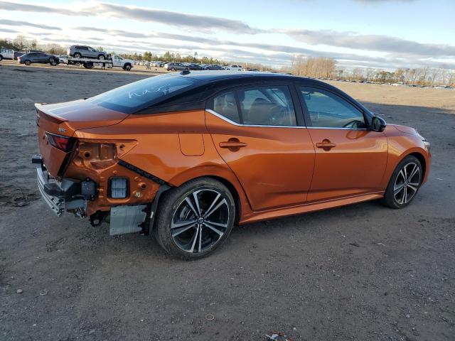 3N1AB8DV2PY309054 - 2023 NISSAN SENTRA SR ORANGE photo 3