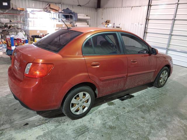 KNADH4A36B6848892 - 2011 KIA RIO BASE ORANGE photo 3