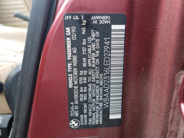 WBAAD2316LED27941 - 1990 BMW 325 I AUTOMATIC  fotoğraf 10
