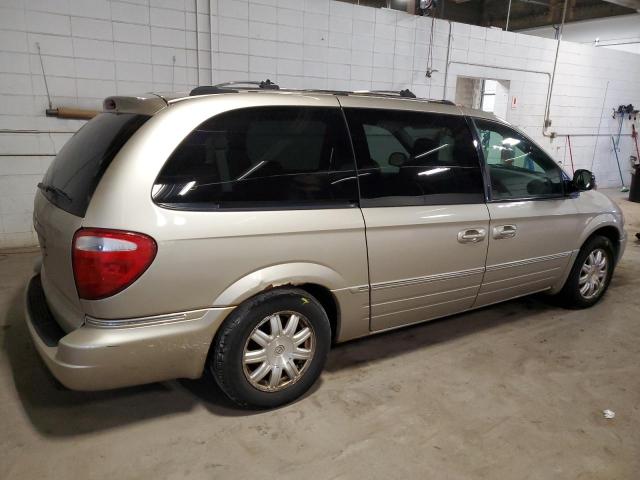 2C8GP64L85R337805 - 2005 CHRYSLER TOWN & COU LIMITED TAN photo 3