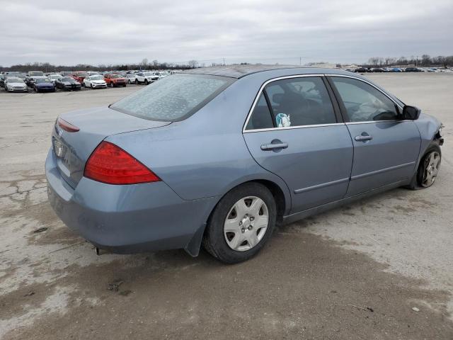 1HGCM56417A119125 - 2007 HONDA ACCORD LX BLUE photo 3