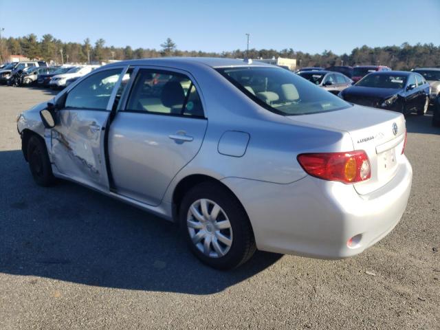 JTDBU4EE8AJ060788 - 2010 TOYOTA COROLLA BASE SILVER photo 2