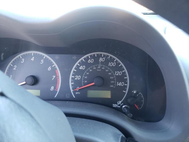 JTDBU4EE8AJ060788 - 2010 TOYOTA COROLLA BASE SILVER photo 9