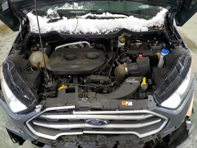 MAJ6S3GL9KC275783 - 2019 FORD ECOSPORT SE SILVER photo 11