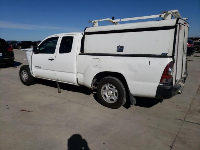 5TFTX4CN6BX004846 - 2011 TOYOTA TACOMA ACCESS CAB WHITE photo 2