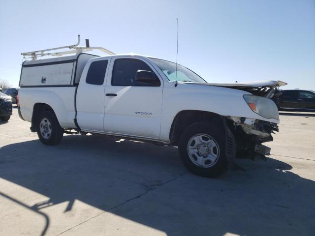 5TFTX4CN6BX004846 - 2011 TOYOTA TACOMA ACCESS CAB WHITE photo 4