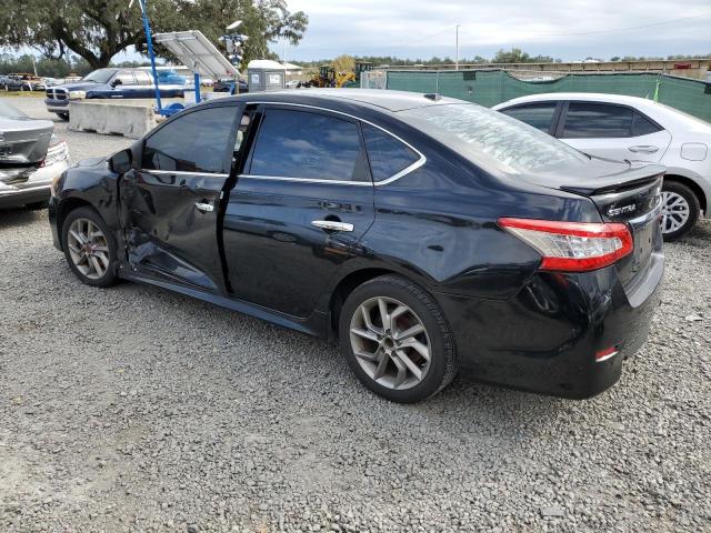 3N1AB7AP5FY356867 - 2015 NISSAN SENTRA S BLACK photo 2