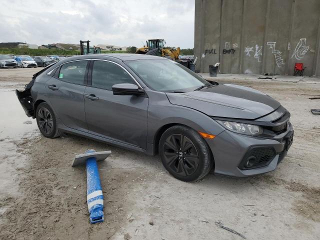 SHHFK7H55HU429479 - 2017 HONDA CIVIC EX GRAY photo 4