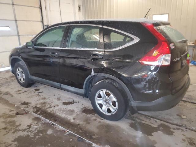 2HKRM4H37DH669277 - 2013 HONDA CR-V LX BLACK photo 2