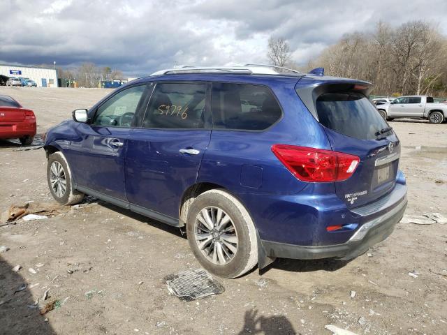 5N1DR2AN5LC623027 - 2020 NISSAN PATHFINDER S BLUE photo 2