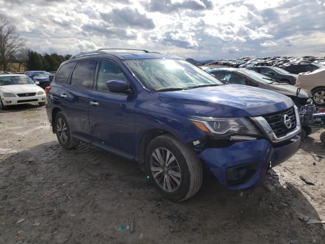 5N1DR2AN5LC623027 - 2020 NISSAN PATHFINDER S BLUE photo 4