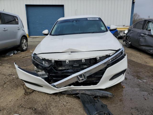 1HGCV1F16LA129607 - 2020 HONDA ACCORD LX WHITE photo 5