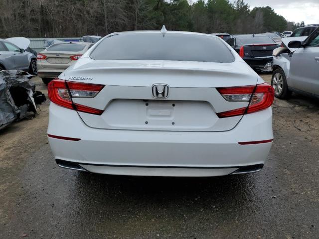 1HGCV1F16LA129607 - 2020 HONDA ACCORD LX WHITE photo 6