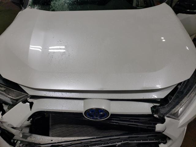 JTMEWRFV0KD507617 - 2019 TOYOTA RAV4 XSE WHITE photo 11