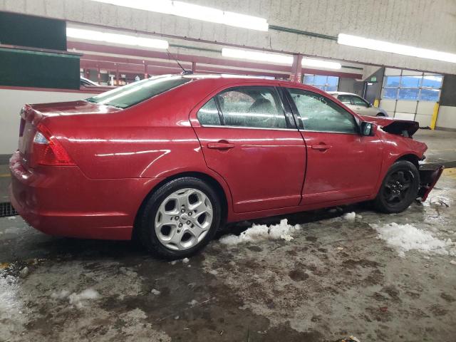 3FAHP0HG8AR152258 - 2010 FORD FUSION SE RED photo 3