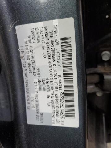 3MZBM1L79FM218212 - 2015 MAZDA 3 TOURING GRAY photo 13