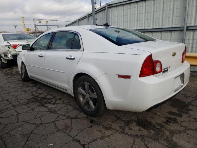 1G1ZC5EU8CF396857 - 2012 CHEVROLET MALIBU 1LT WHITE photo 2