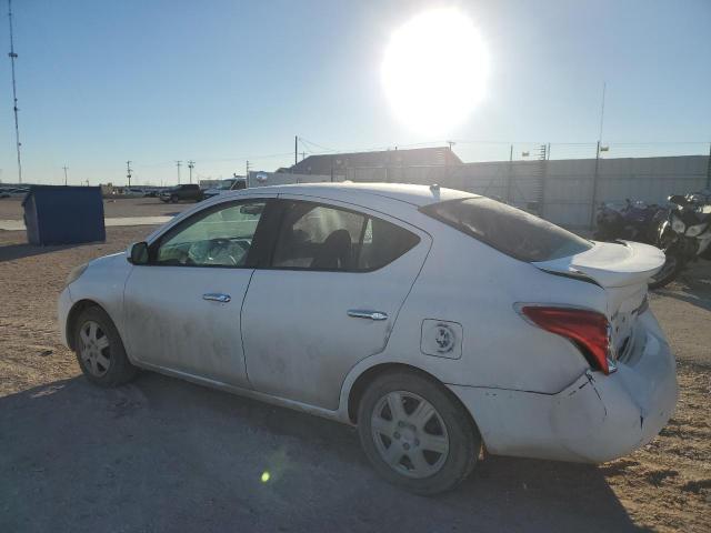 3N1CN7AP9DL843998 - 2013 NISSAN VERSA S WHITE photo 2