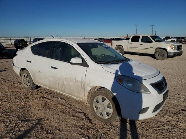 3N1CN7AP9DL843998 - 2013 NISSAN VERSA S WHITE photo 4