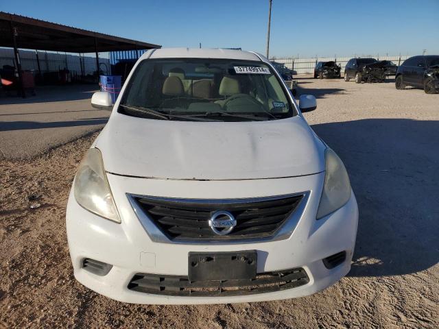 3N1CN7AP9DL843998 - 2013 NISSAN VERSA S WHITE photo 5